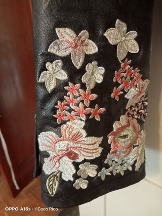 Cazadora de cuero (sintético)