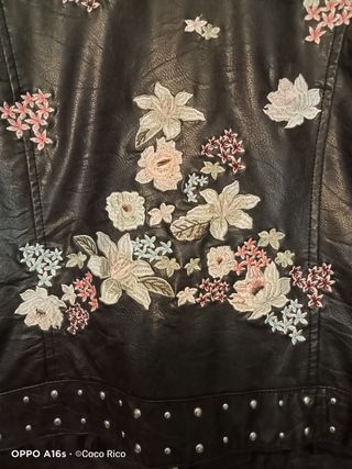 Cazadora de cuero (sintético)