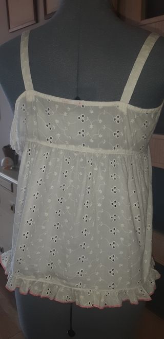 Blusa blanca niña