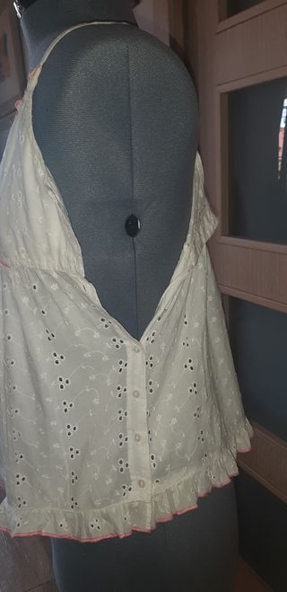 Blusa blanca niña