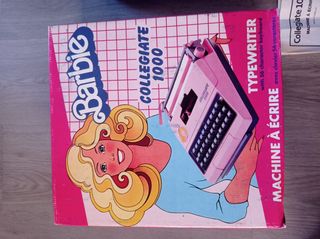 Maquina de escribir Barbie año 1986