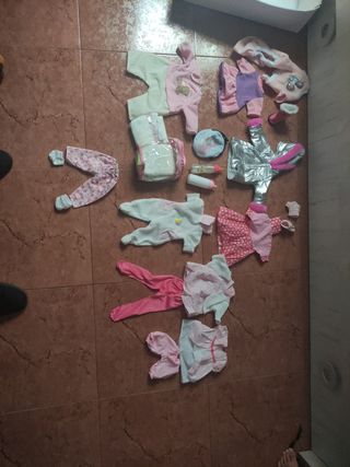 Ropa de juguete de bebés reborn