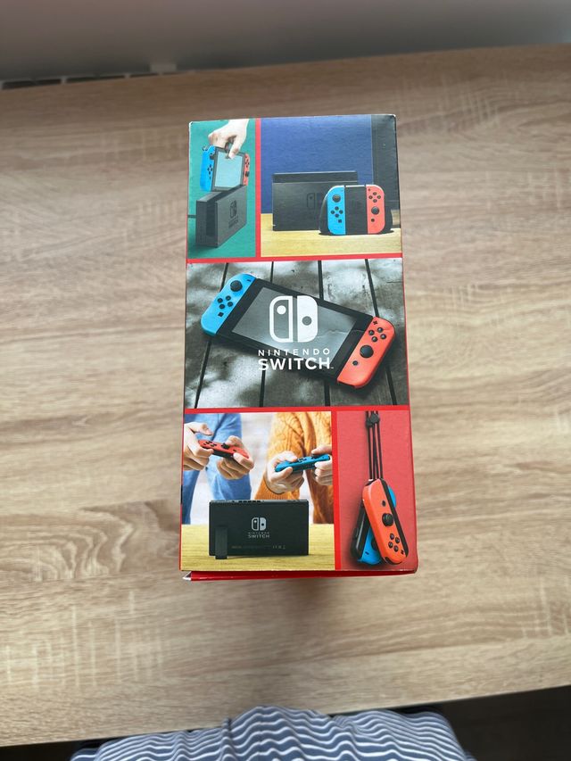 Caja nintendo switch