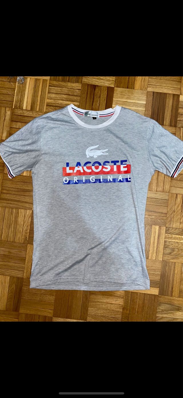 camiseta lacoste talla L