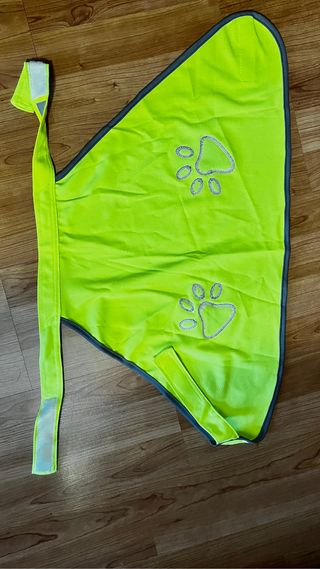 chaleco/arnés reflectante para perro