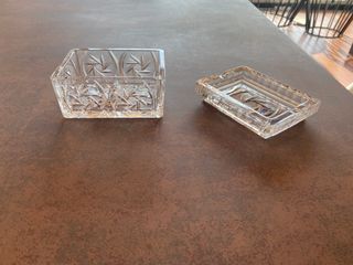 Joyero de cristal de Bohemia