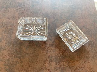 Joyero de cristal de Bohemia