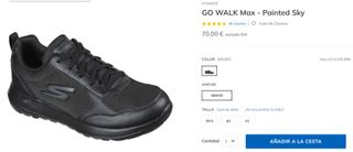 Zapatillas Skechers Go Walk MAX Talla 42