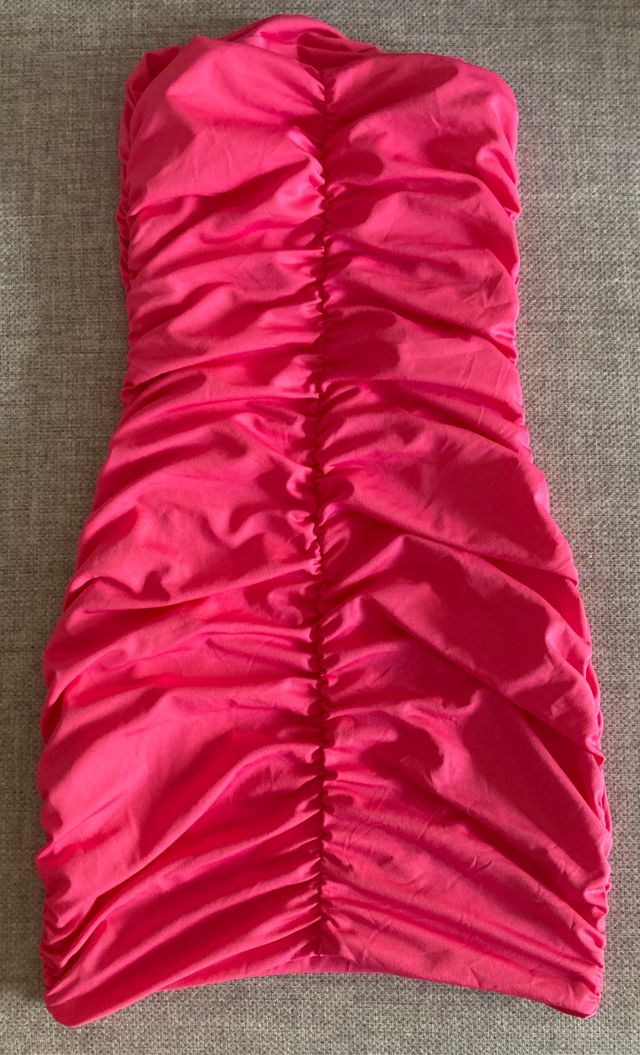 Vestido ajustado Shein rosa chicle