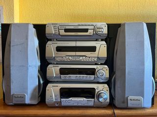 Equipo de Música Technics Sony 5 discs