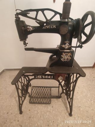 Maquina de coser de zapatero Singer 29K1 (1917)