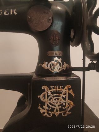 Maquina de coser de zapatero Singer 29K1 (1917)