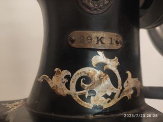 Maquina de coser de zapatero Singer 29K1 (1917)