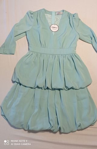 Vestido nuevo etiqueta