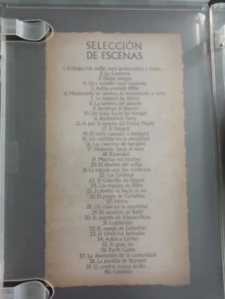 Trilogia El señor de los anillos. DVD