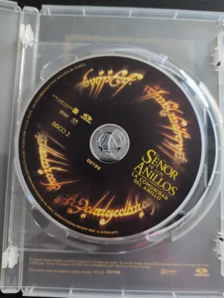 Trilogia El señor de los anillos. DVD