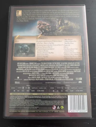 Trilogia El señor de los anillos. DVD