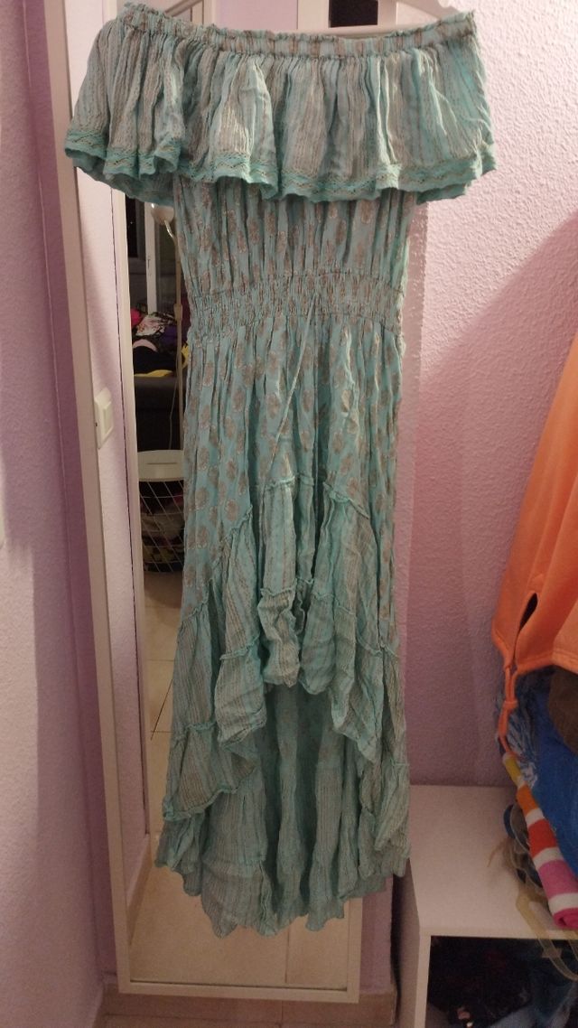 vestido tipo ibicenco.