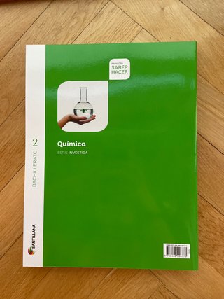LIBRO QUÍMICA 2BACH