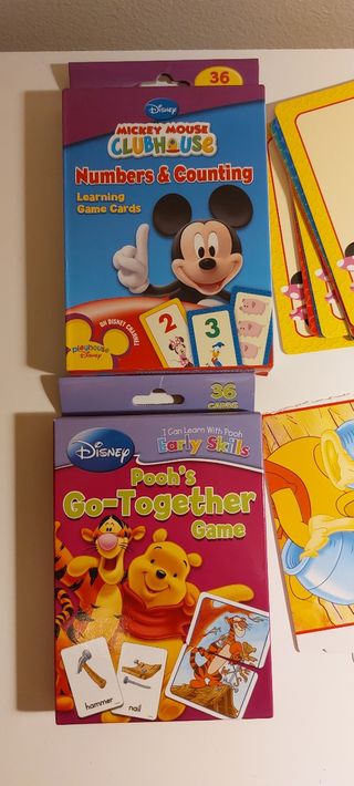 Juego de cartas infantil inglés