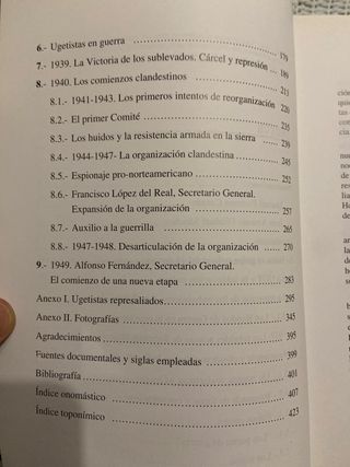 Libro La UGT de Sevilla 1936-1950