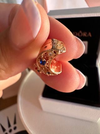 Charm PANDORA NUEVO Luna Oro Rosa
