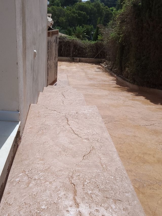 suelo . todos los tipos de hormigón