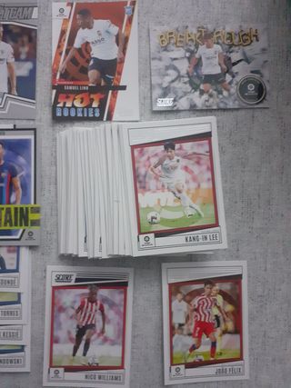 lote 60 cromos niko score 22 23 tarjetas panini