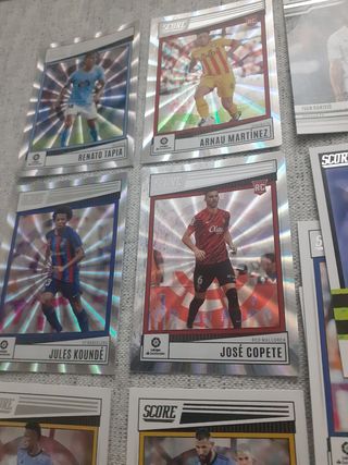 lote 60 cromos niko score 22 23 tarjetas panini