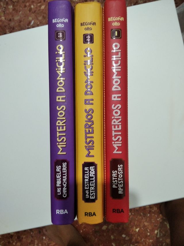 Libros de misterios a domicilio