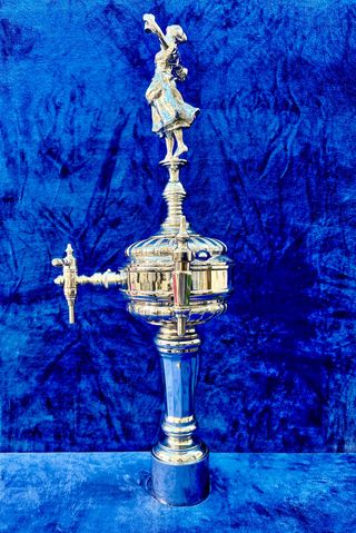 GRIFO DE CERVEZA / BRONCE / ART DECO / AÑOS 50
