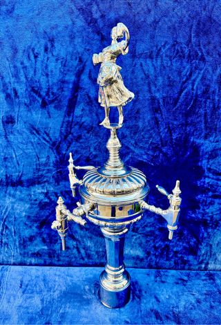 GRIFO DE CERVEZA / BRONCE / ART DECO / AÑOS 50