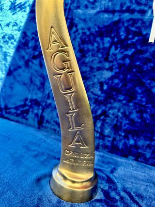 GRIFO DE CERVEZA / EL AGUILA / BRONCE / AÑOS 60