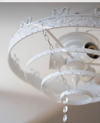 Lámpara cristal roca