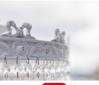 Lámpara cristal roca