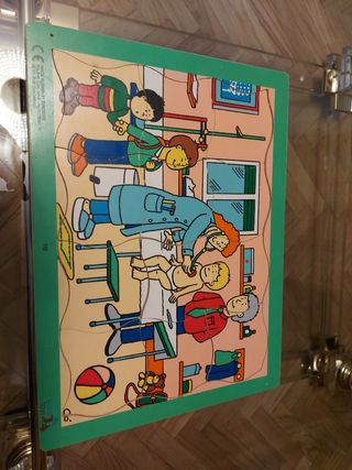 Puzzle Niño en Consulta Médica. 12 piezas