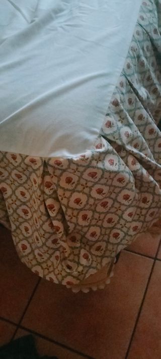 2pabellones 2cortinas  2Colchas y cojines a juego