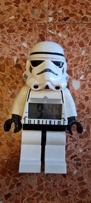 Reloj lego storm trooper