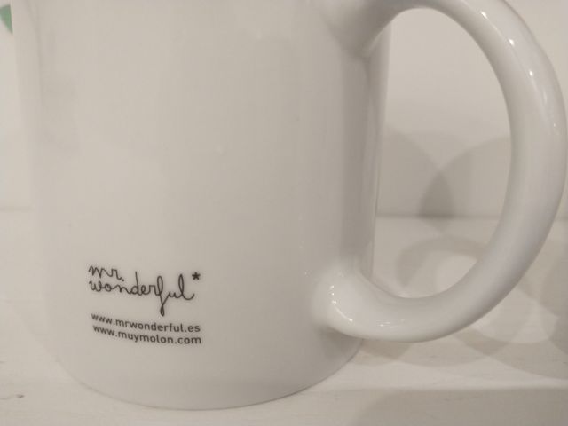 Lote 2 tazas mr. wonderful