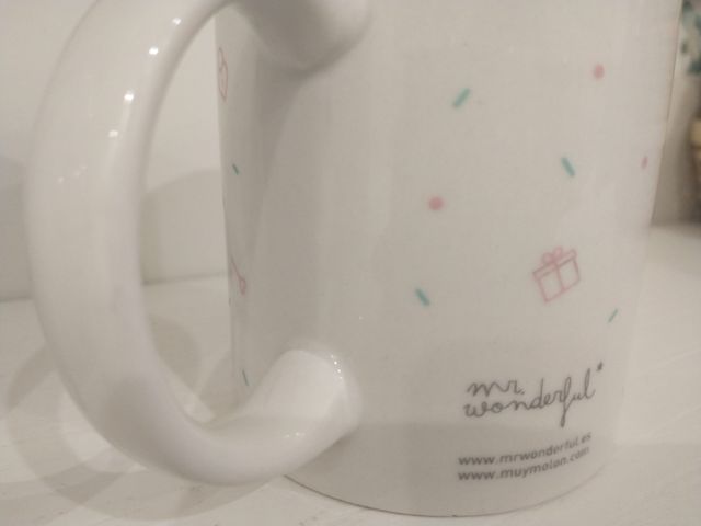 Lote 2 tazas mr. wonderful