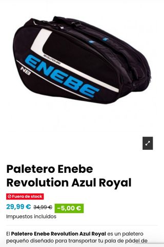 Paletero Enebe NB Revolution BRG