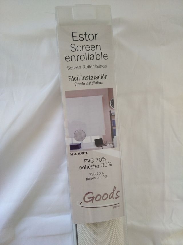 Estor enrollable  90x200cm