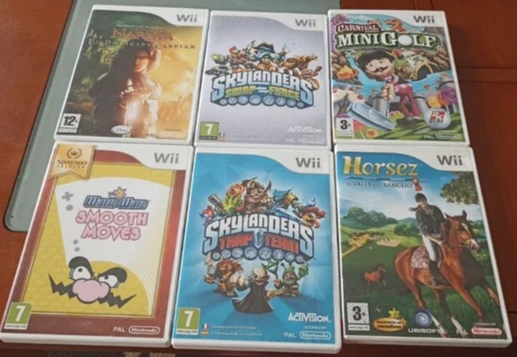 Imagen de juegos wii mini golf,horses,skylanders,Narnia
