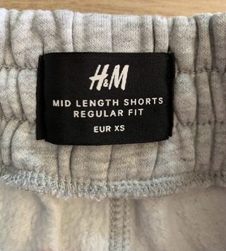 Pantaloncino training grigio H&M