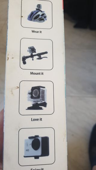 Cámara deportiva HD 1080