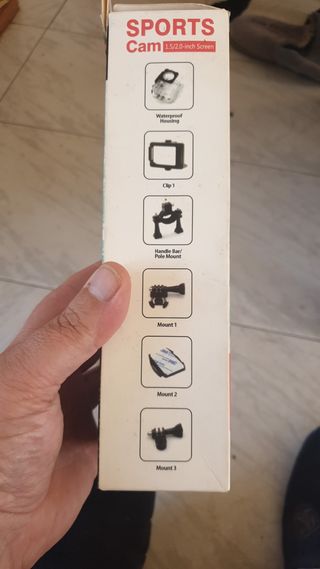 Cámara deportiva HD 1080