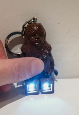 Portachiavi con led Chewbacca 