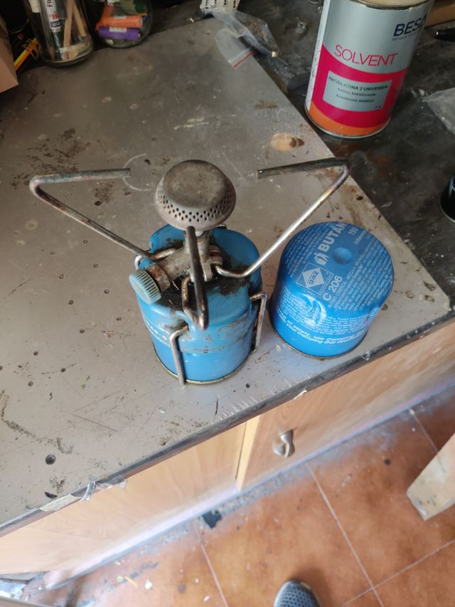 Hornillo camping gas