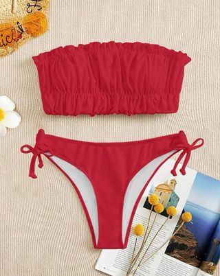 Bikini rojo talla S