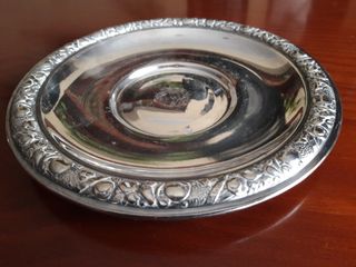 Juego de café plateado